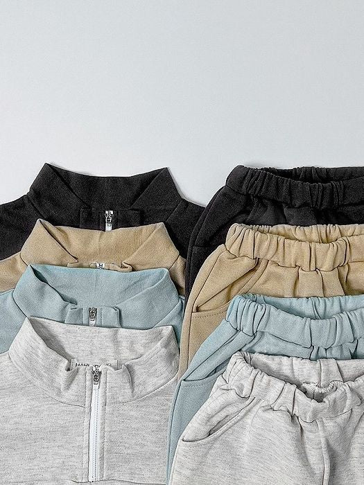 Baby Fashion Simply Style Hoodies Two Pieces Sets-2